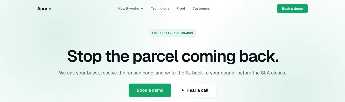 apriori.work, the site for Priya.